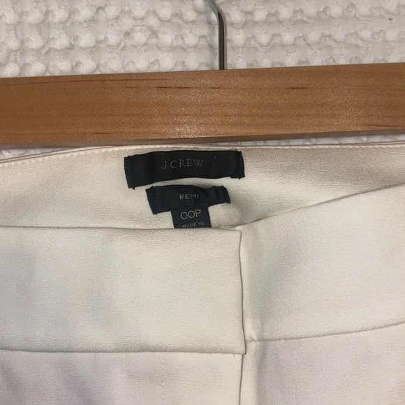 Jcrew petite ankle white pants - Picture 2 of 3